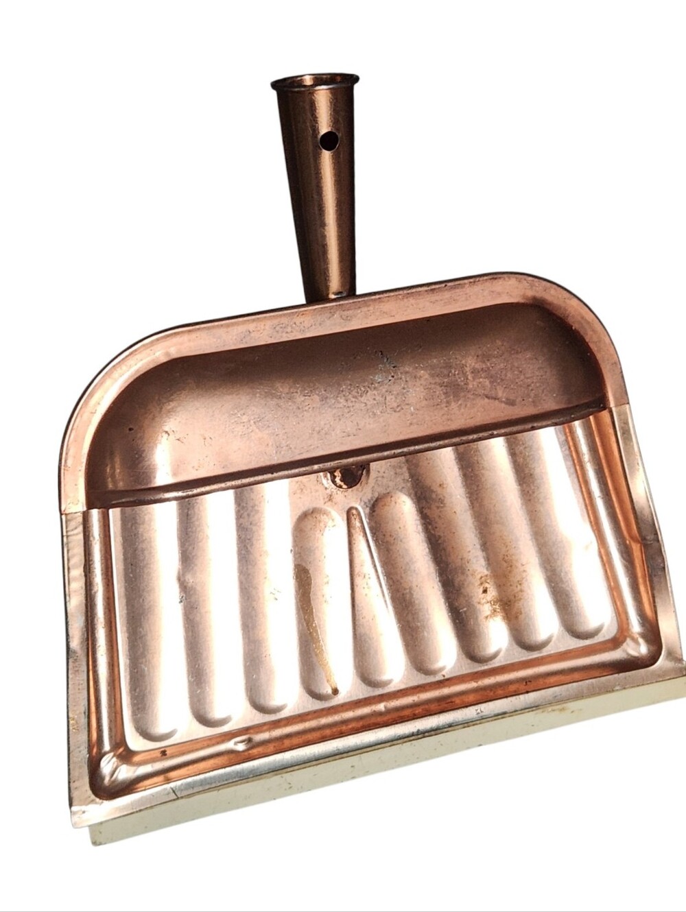 Vintage Dustpan Copper Colored Metal Cottagecore Dust Pan Hanging Ballonoff